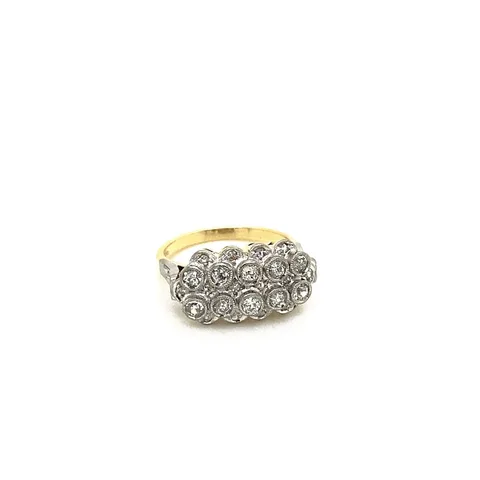 Vintage 14K Gold Ring with Diamond