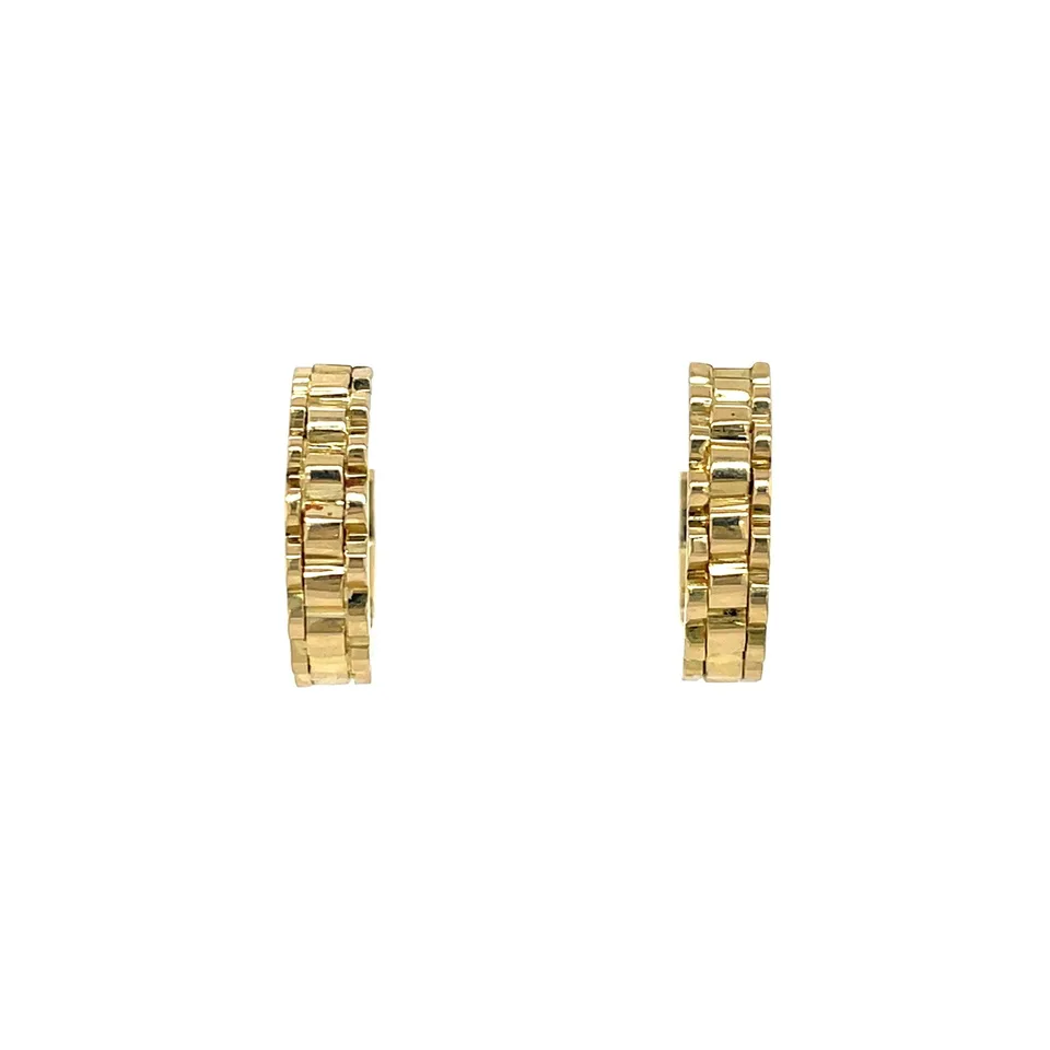 Vintage Rolex 18K Gold Stud Earrings