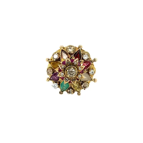 Vintage Thai Princess 8K Gold Ring