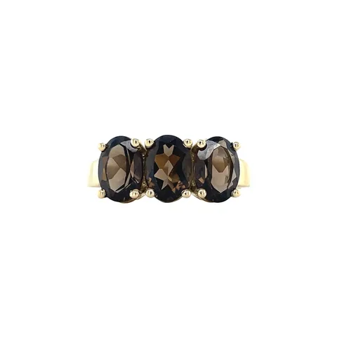 Vintage Marlene 14K Gold Ring, Solid Rock