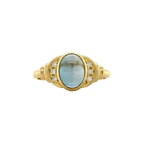 Vintage Jane 14K Gold Ring, London
