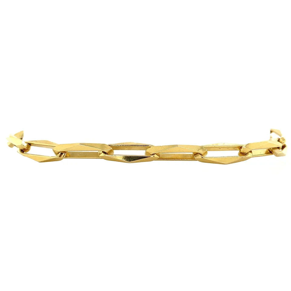 Vintage 14K Gold Closed Forever Bracelet