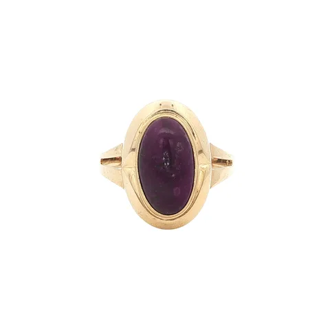 Vintage 14K Gold Ring with Sugilite