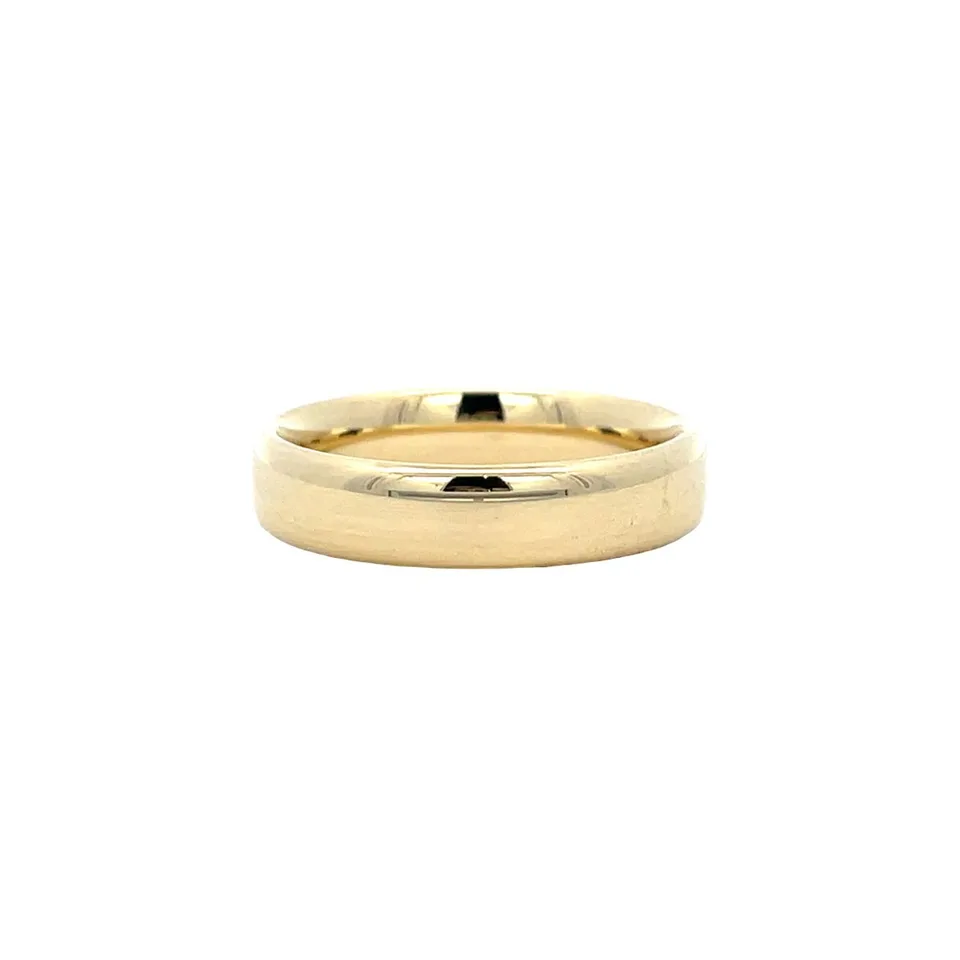 Vintage 14K Gold Smooth Ring