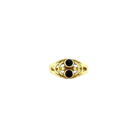 Vintage 14K Gold Ring with Garnet