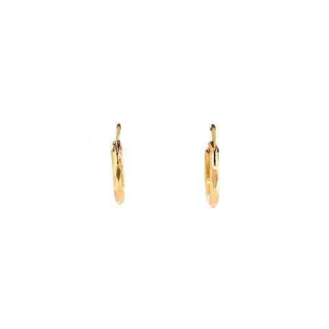 Vintage 14K Gold Hoop Earrings