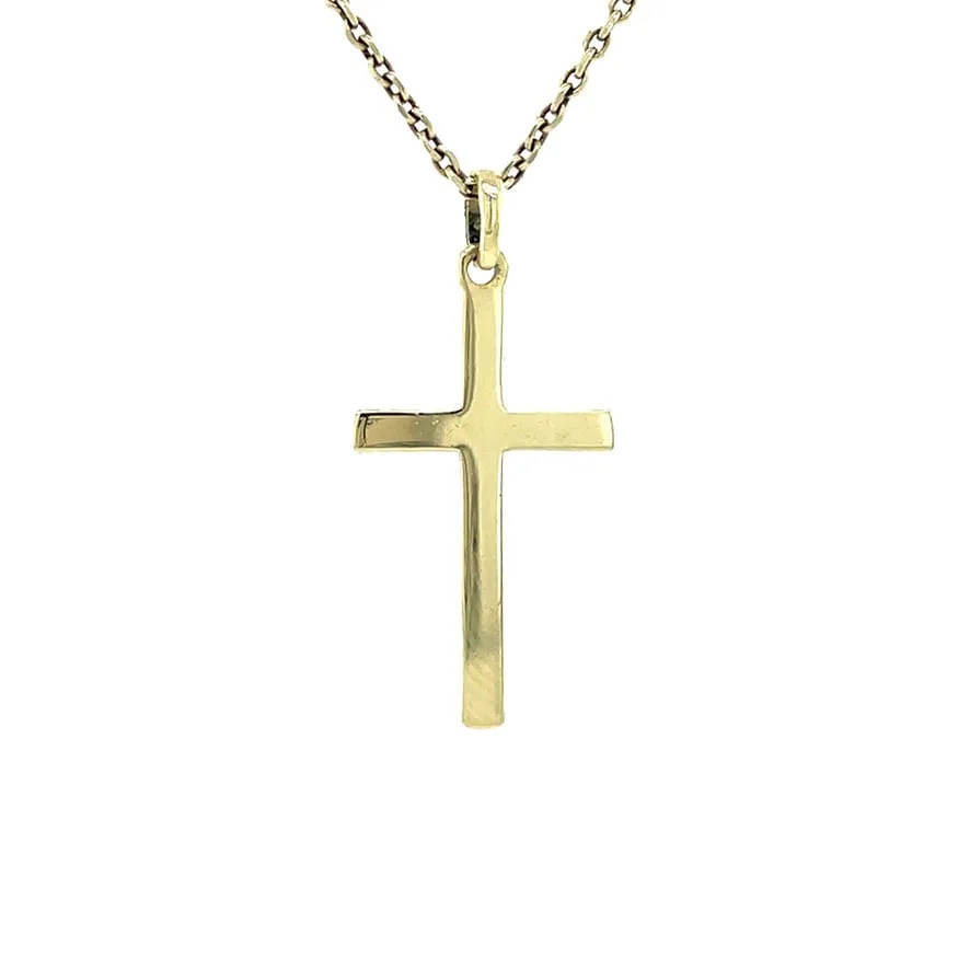 Vintage 14K Gold Pendant Cross