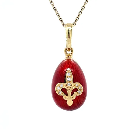 Vintage Fabergé 18K Gold Pendant