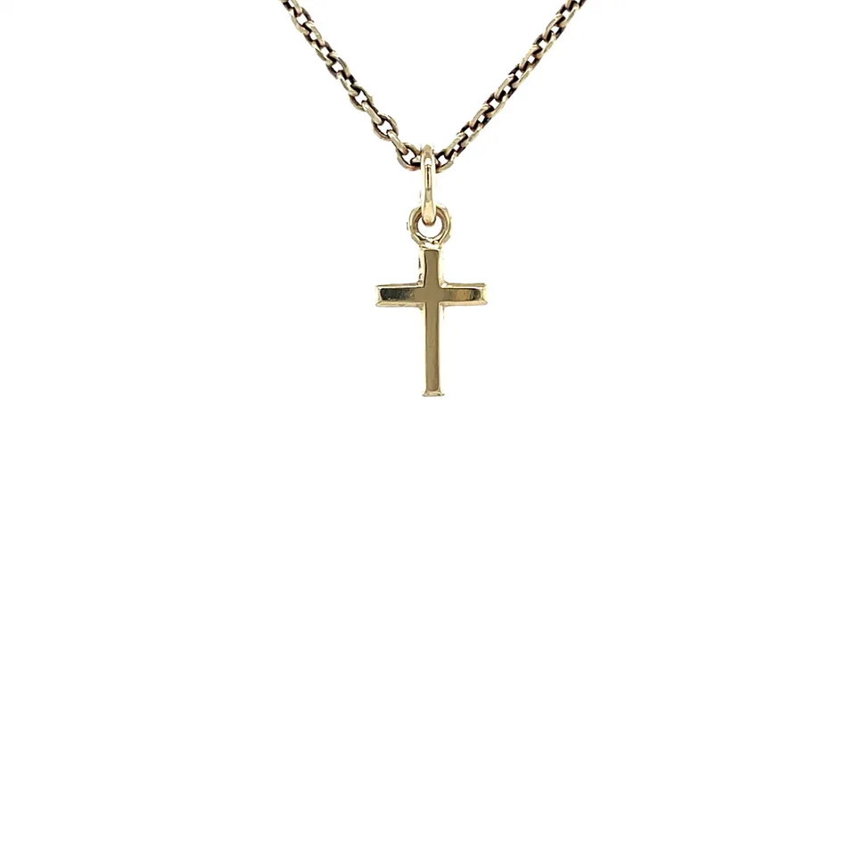 Vintage 14K Gold Cross Pendant