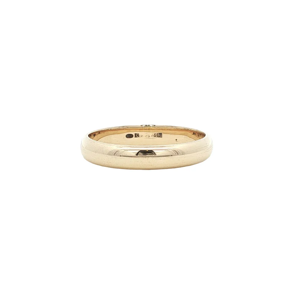 Vintage 14K Gold Smooth Ring