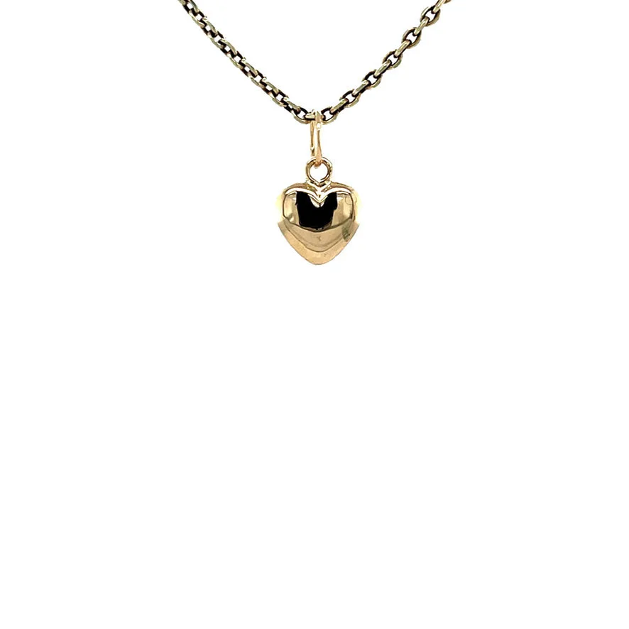 Vintage 14K Gold Hearts Pendant