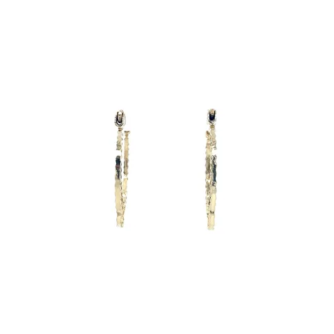 Vintage 14K Gold Hoop Earrings