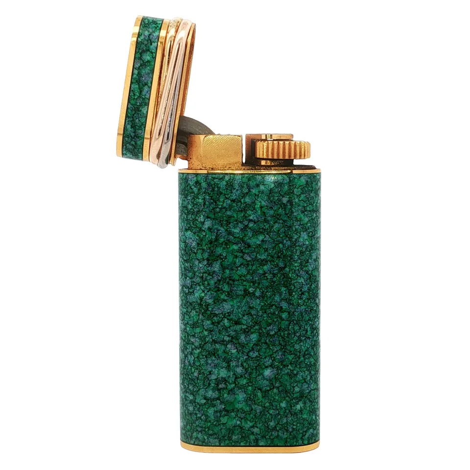 Cartier Green Marble Must de Lighter