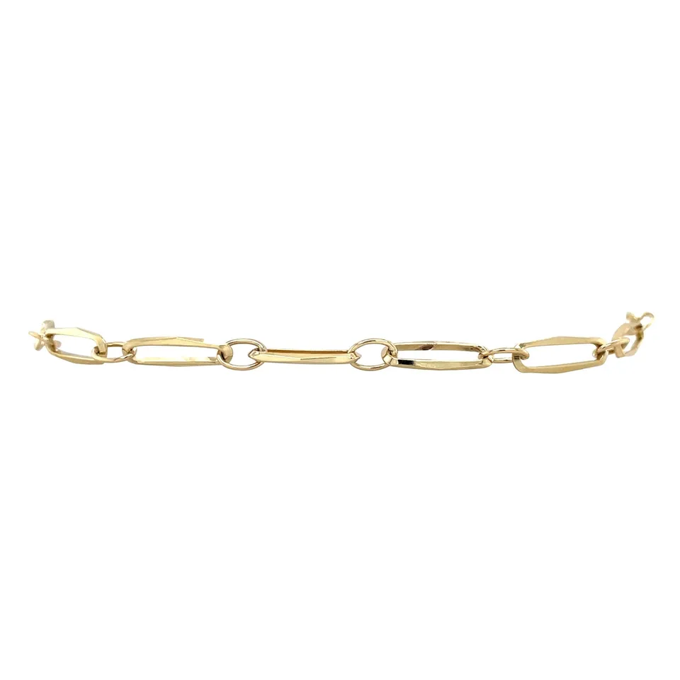 Vintage 14K Gold Closed Forever Bracelet