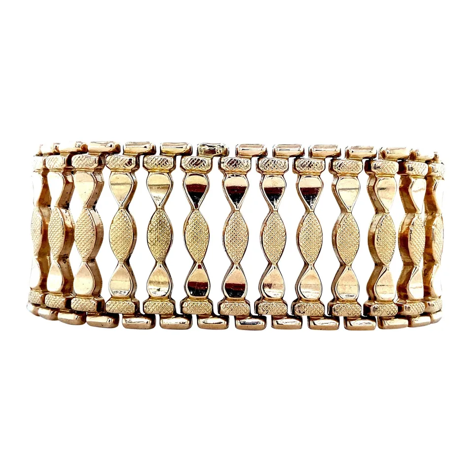 Vintage 18K Gold Fancy Bracelet