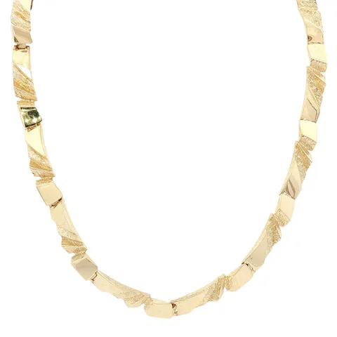 Vintage 14K Gold Fancy Necklace
