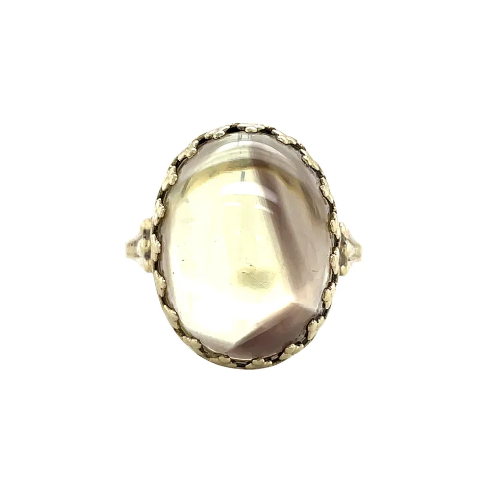 Vintage 8K Gold Ring with Cairngormkwarts