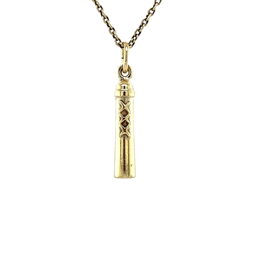 Vintage 14K Gold Amsterdammertje Pendant