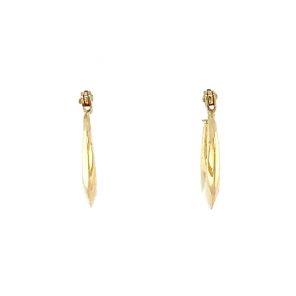 Vintage 14K Gold Hoop Earrings