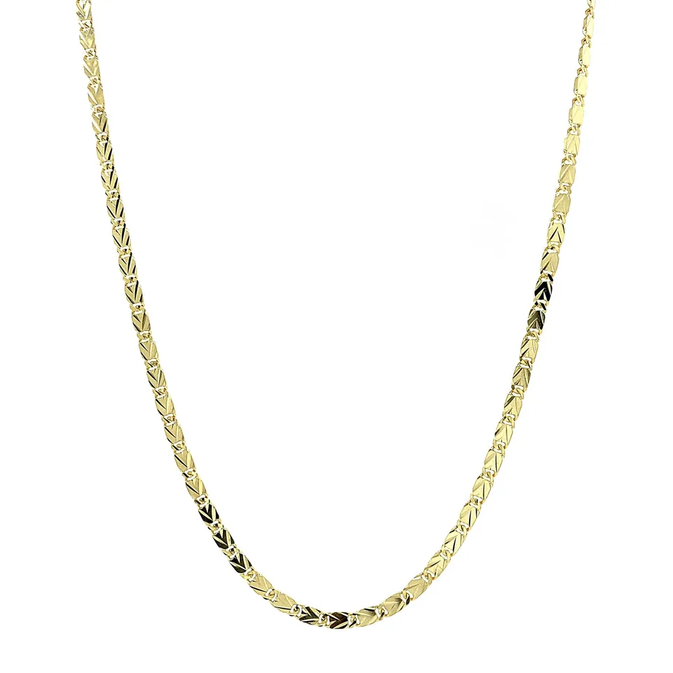 Vintage 14K Gold Necklace Fancy 45 cm