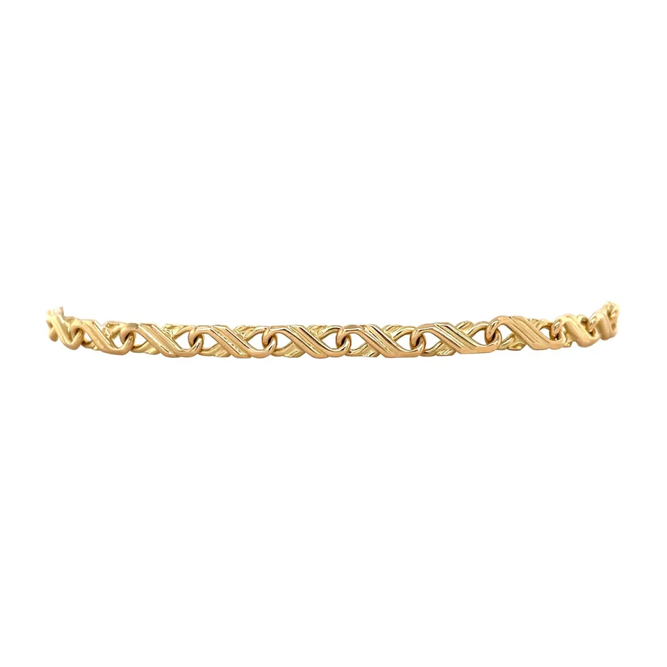 Vintage 18K Gold Fancy Bracelet