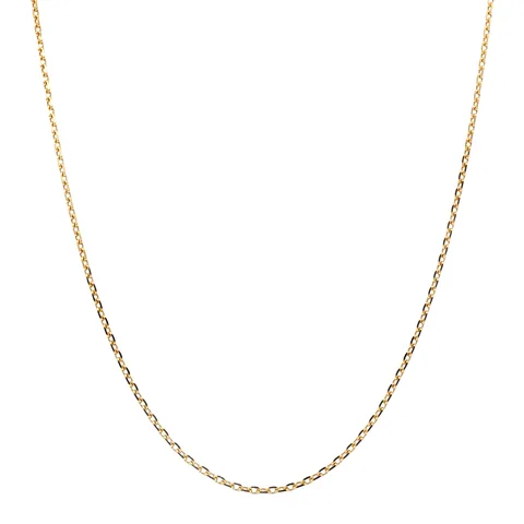 Vintage 14K Gold Anchor Necklace