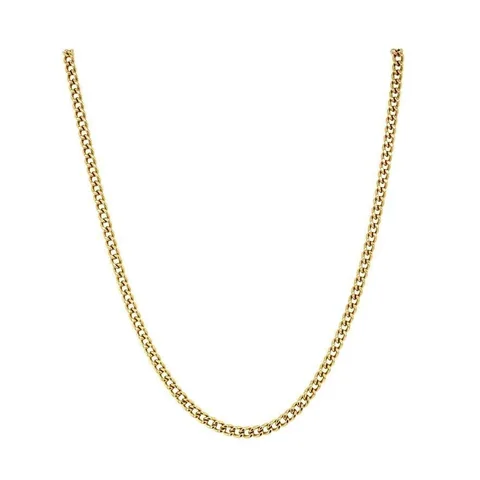 Vintage 14K Gold Long Necklace Curb 50.5 cm