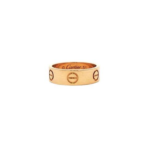 Vintage Cartier LOVE 18K Gold Ring