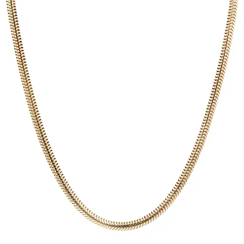 Vintage 14K Gold Snakes Necklace