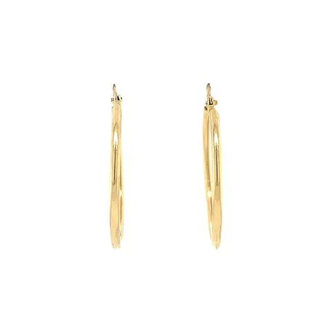 Vintage 14K Gold Hoop Earrings