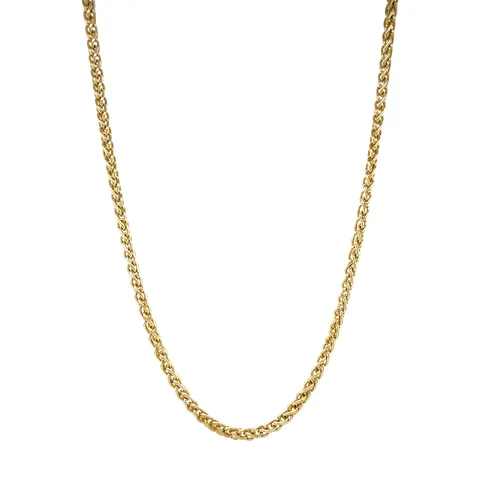 Vintage 14K Gold Foxtail Necklace