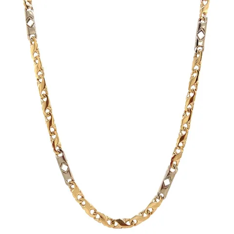 Vintage 14K Gold Fancy Necklace