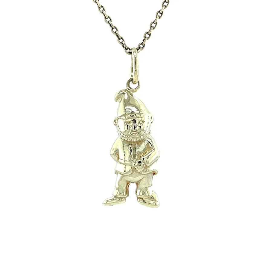 Vintage 14K Gold Kabouter Pendant