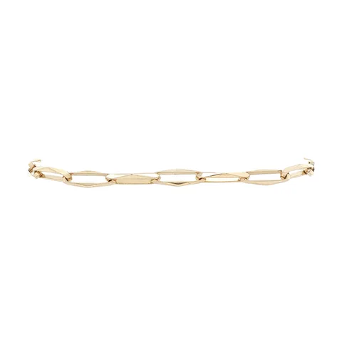 Vintage 14K Gold Closed Forever Bracelet