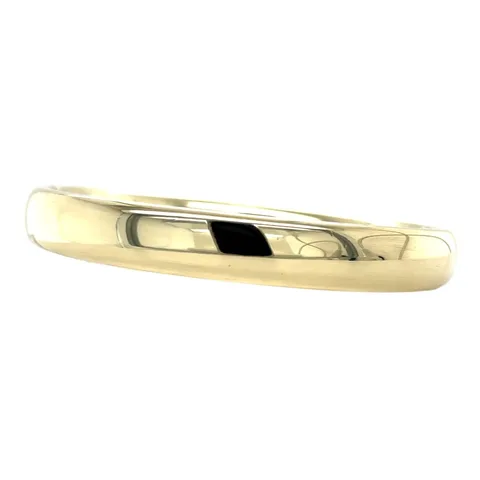 Vintage Smooth 14K Bangle