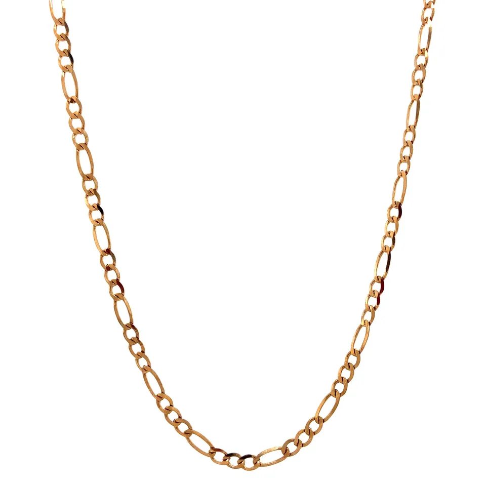 Vintage Figaro 9K Gold Necklace