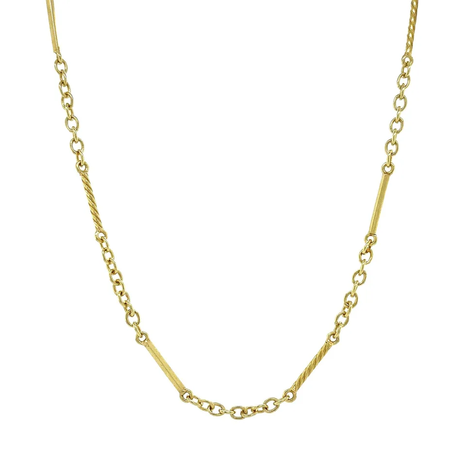 Vintage 14K Gold Fancy Necklace