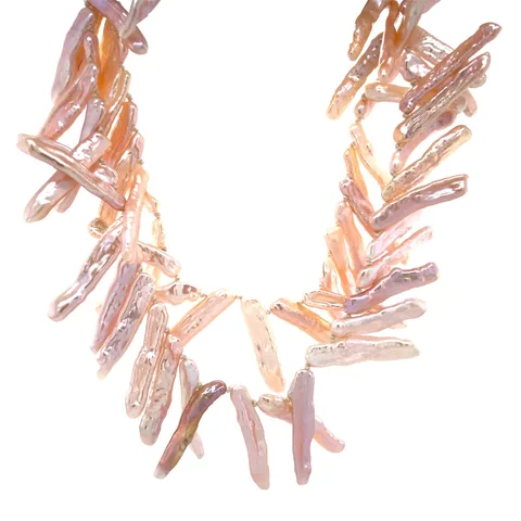 Vintage Pearl Necklace with 14K Gold Clasp