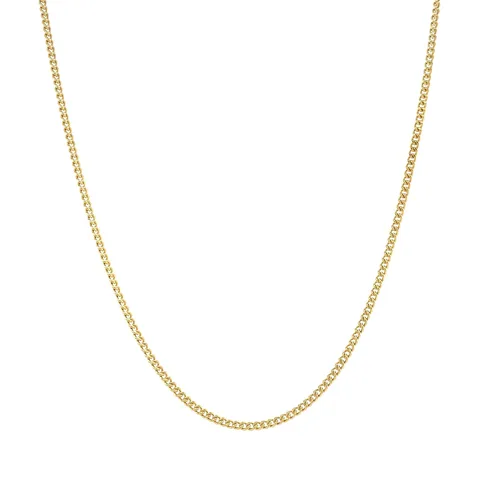 Vintage 14K Gold Necklace Curb 56 cm