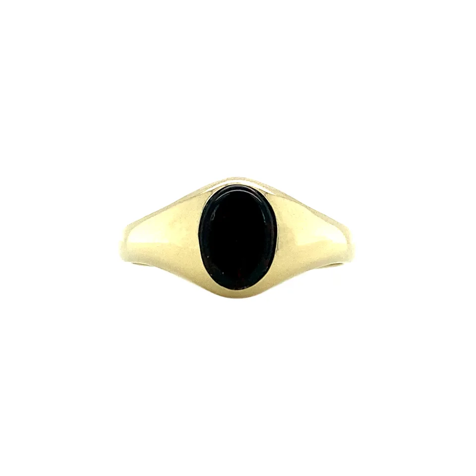 Vintage Twiggy 14K Gold Ring XXS, Mother Earth