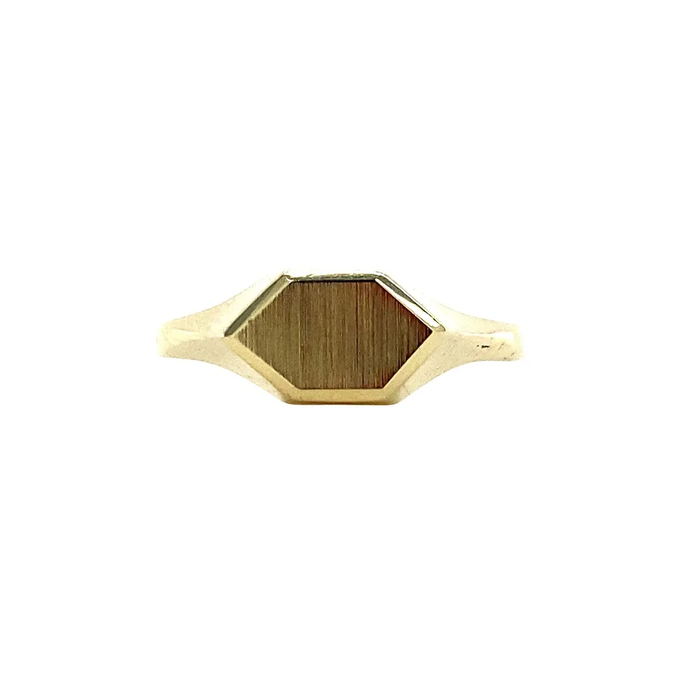 Vintage 14K Gold Signet Ring