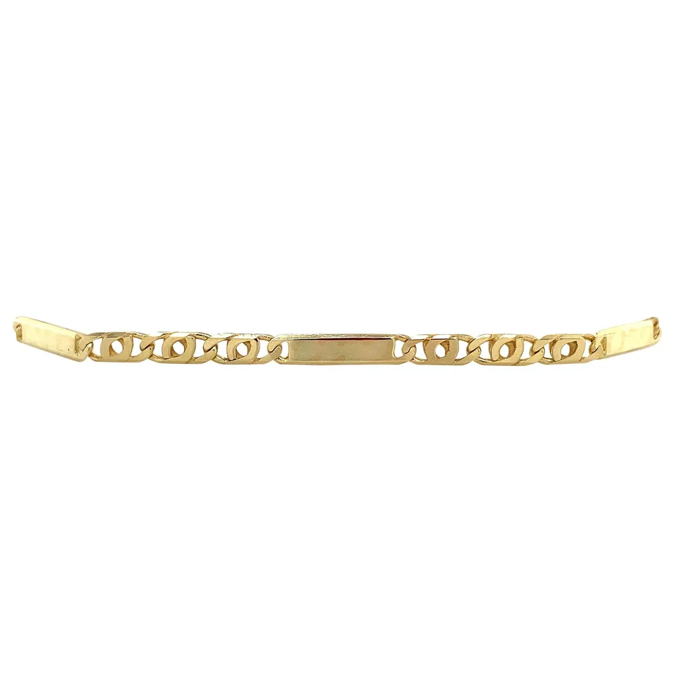 Vintage 14K Gold Bracelet Fancy 19 cm