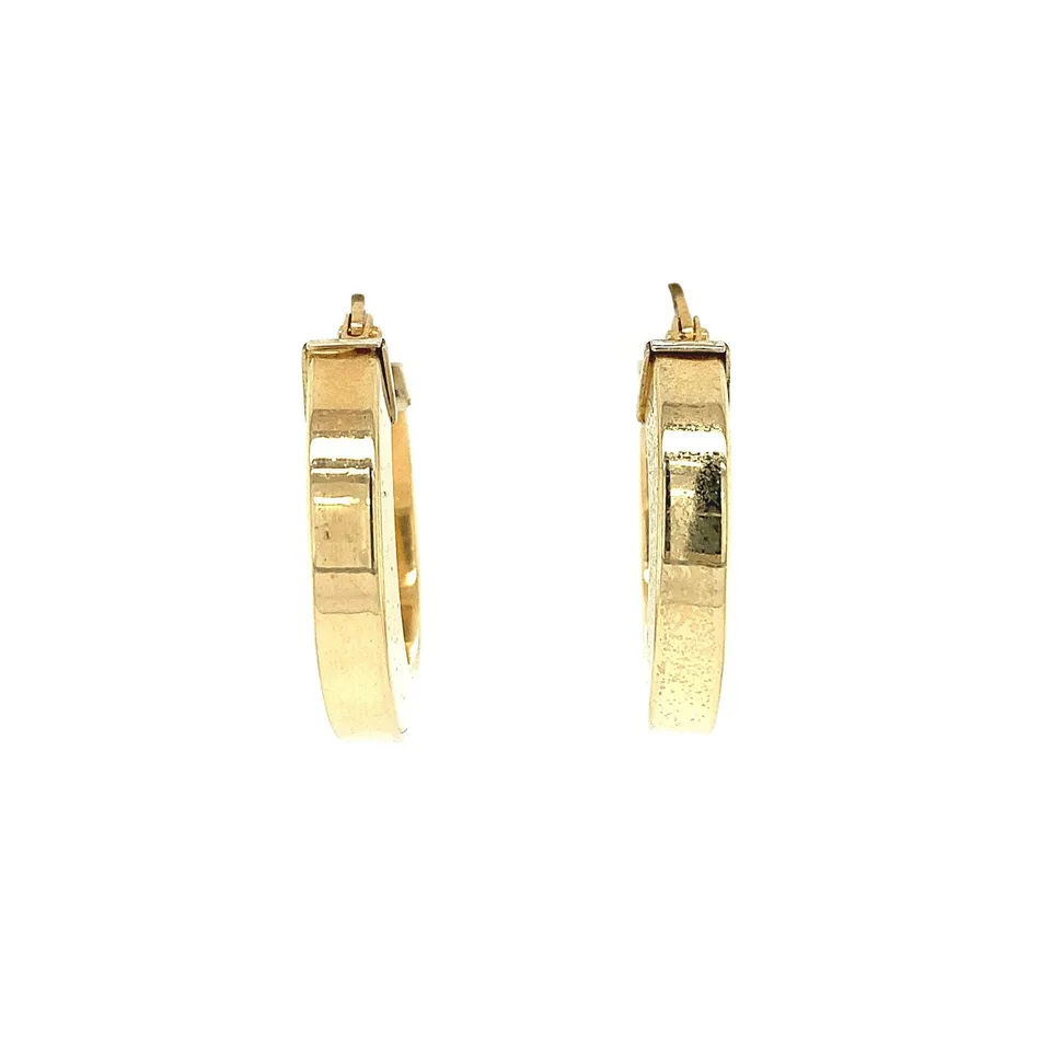 Vintage 14K Gold Hoop Earrings