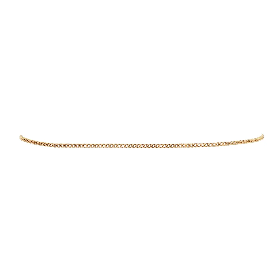 Vintage 14K Gold Curb Bracelet