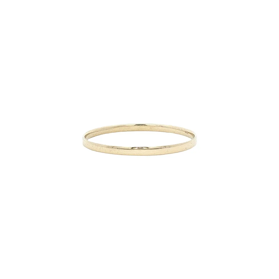 Vintage 14K Gold Smooth Ring