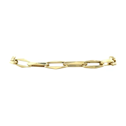 Vintage 14K Gold Closed Forever Bracelet