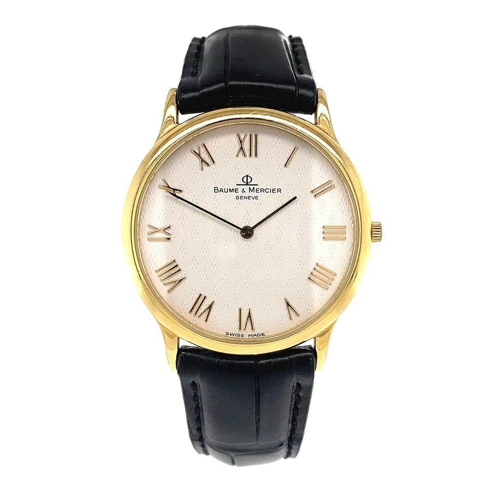 Vintage Baume & Mercier 18K Gold Watch