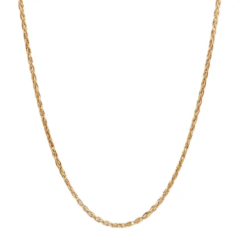 Vintage 18K Gold Foxtail Necklace