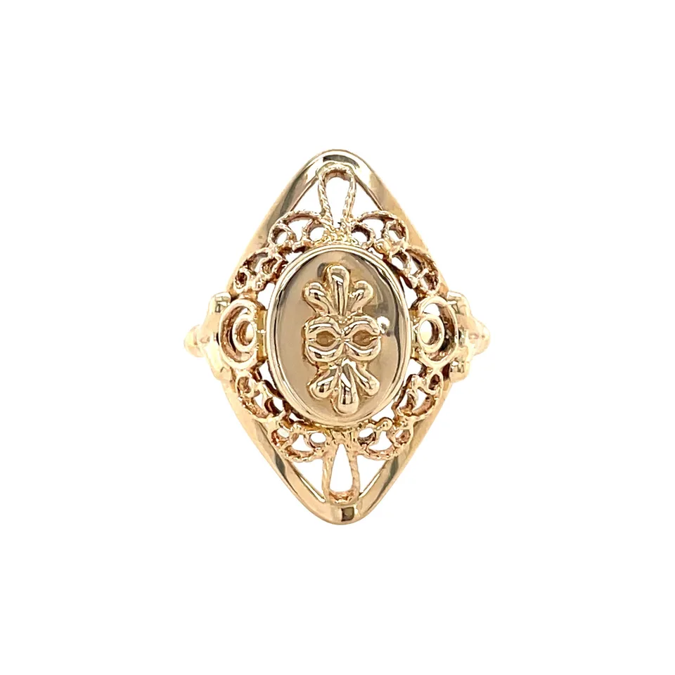 Vintage 14K Gold Fancy Ring