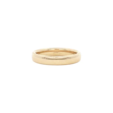 Vintage 14K Gold Smooth Ring